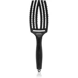 Olivia Garden Fingerbrush Double Bristles Flache Bürste für die leichte Kämmbarkeit des Haares 1 St