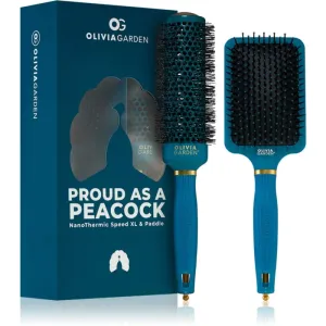 Olivia Garden NanoThermic Peacock Set Geschenkset (für thermische Umformung von Haaren)