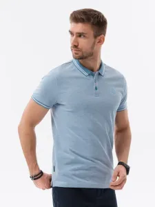 Ombre Clothing Polo T-Shirt Blau #1267485