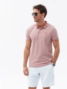 Ombre Clothing Polo T-Shirt Rosa #1267550