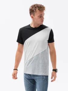 Ombre Clothing T-Shirt Schwarz