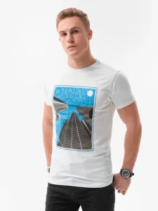 Ombre Clothing T-Shirt Weiß