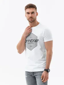 Ombre Clothing T-Shirt Weiß