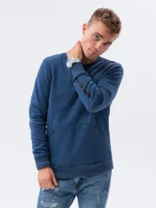 Ombre Clothing Sweatshirt Blau #1268783