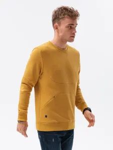 Ombre Clothing Sweatshirt Gelb #1268588