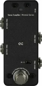 One Control Minimal Series Stereo 1 Loop Box Fußschalter