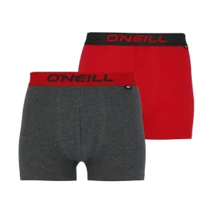O'Neill BOXER PLAIN 2PACK Herren Unterhosen im Boxerstil, dunkelgrau, größe XXL