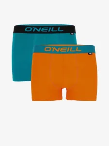O'Neill BOXER PLAIN 2PACK Herren Unterhosen im Boxerstil, türkis, größe XL