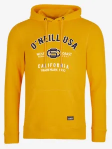 O'Neill STATE HOODIE Herren Sweatshirt, gelb, größe L