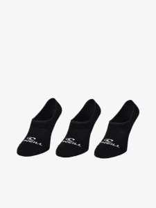 O'Neill FOOTIE ONEILL WHITE 3P Unisex Socken, schwarz, größe 35/38