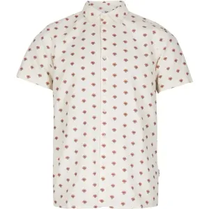 O'Neill AOP CHAMBRAY SHIRT Herrenhemd mit kurzen Ärmeln, weiß, größe XL