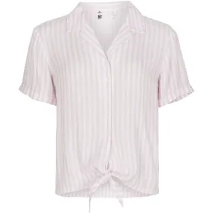 O'Neill CALI WOVEN SHIRT Damenhemd mit kurzen Ärmeln, weiß, größe L #106698