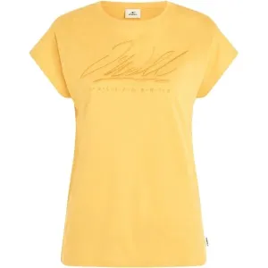 O'Neill ESSENTIALS Damen T Shirt, gelb, größe M
