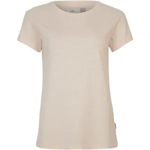 O'Neill ESSENTIALS T-SHIRT Damenshirt, beige, größe L