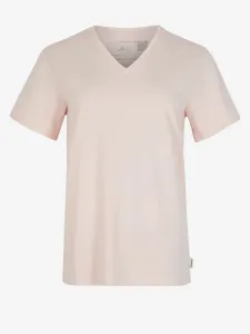 O'Neill ESSENTIALS V-NECK T-SHIRT Damenshirt, beige, größe L