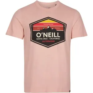 O'Neill MTN HORIZON T-SHIRT Herrenshirt, rosa, größe L