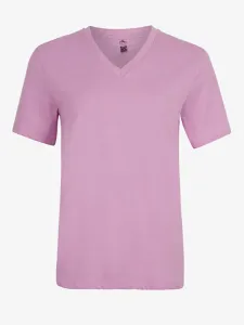 O'Neill ESSENTIALS V-NECK T-SHIRT Damenshirt, rosa, größe M