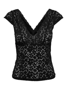 ONLY Damen Bluse ONLNEW Slim Fit 15201969 Black XL