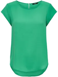 ONLY Damen Bluse ONLVIC Regular Fit 15142784 Simply Green 42