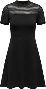 ONLY Damen Kleid ONLNIELLA Slim Fit 15315786 Black L