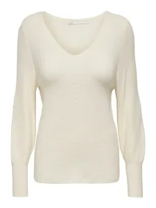 ONLY Damen Pullover ONLATIA Regular Fit 15230147 Whitecap Gray W. MELANGE L