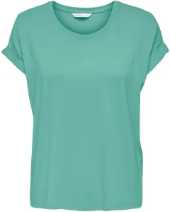 ONLY Damen T-Shirt ONLMOSTER Regular Fit 15106662 Bright Aqua S