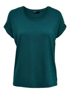 ONLY Damen T-Shirt ONLMOSTER Regular Fit 15106662 Deep Teal XL
