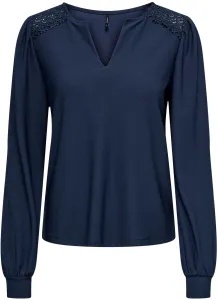 ONLY Damen T-Shirt ONLSILJA Regular Fit 15307192 Dress Blues S