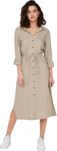 ONLY Damenkleid ONLCARO Relaxed Fit 15278720 Oxford Tan L