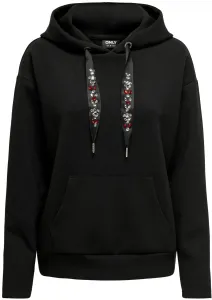 ONLY Damensweatshirt ONLFANCY Regular Fit 15317954 Black XL