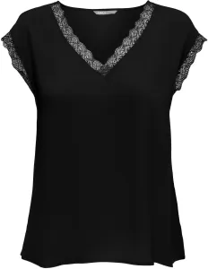 ONLY Damen T-Shirt ONLJASMINA Regular Fit 15252241 Black M