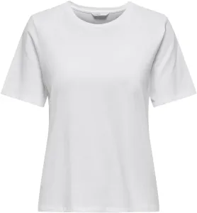 ONLY Damen T-Shirt ONLNEW ONLY Regular Fit 15256961 White XS