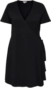 ONLY CARMAKOMA Damen Kleid CARAPRIL Regular Fit 15252981 Black 5XL/6XL
