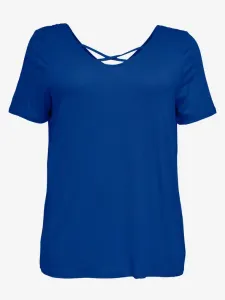 ONLY CARMAKOMA Bandana T-Shirt Blau