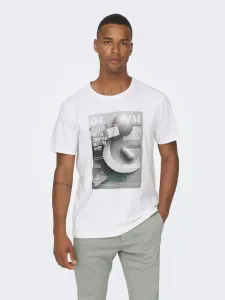 ONLY & SONS Todd T-Shirt Weiß #1207611