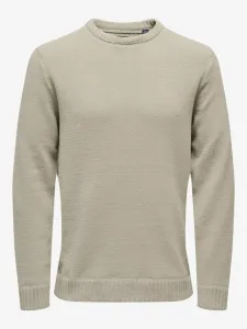ONLY & SONS Ese Pullover Beige #1251204