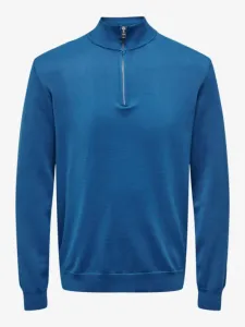 ONLY & SONS Wyler Pullover Blau