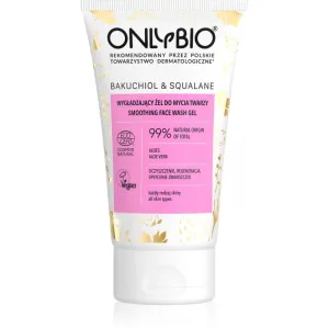 OnlyBio Bakuchiol & Squalane beruhigendes Reinigungsgel mit glättender Wirkung 150 ml