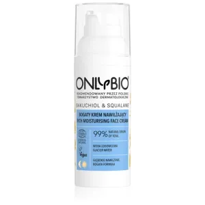 OnlyBio Bakuchiol & Squalane intensive, hydratisierende Creme für normale und trockene Haut 50 ml