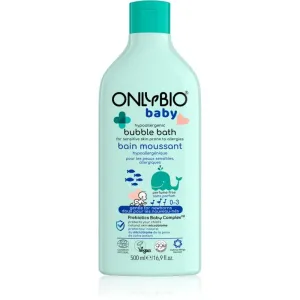 OnlyBio Baby Hypoallergenic Badschaum für empfindliche und allergische Haut für Kinder ab der Geburt 500 ml