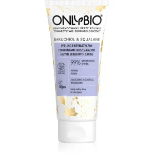 OnlyBio Bakuchiol & Squalane Enzym-Peeling für sanfte und weiche Haut 75 ml