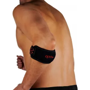 Opro ELLEBOGEBBANDAGE OPROTEC Bandage für den Tennisarm, schwarz, größe os