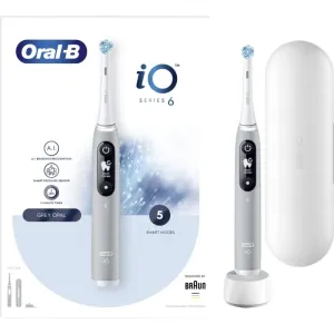 Oral B iO6 elektrische Zahnbürste + Etui Grey Opal