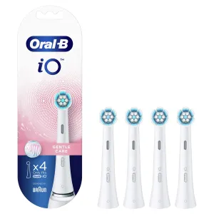Oral B Ersatz-iO-Bürstenköpfe Gentle Care White 4 Stck