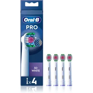 Oral B PRO 3D White Ersatzkopf für Zahnbürste 4 St