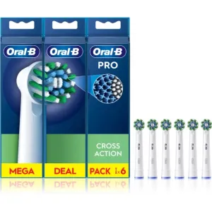 Oral B PRO Cross Action Ersatzkopf für Zahnbürste 6 St