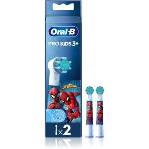 Oral B PRO Kids 3+ Ersatzkopf für Zahnbürste für Kinder Spiderman 2 St