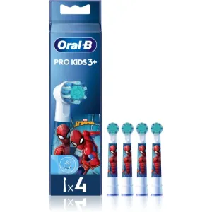 Oral B PRO Kids 3+ Ersatzkopf für Zahnbürste für Kinder Spiderman 4 St