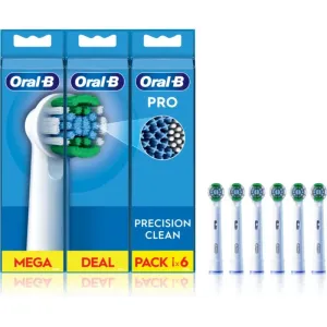 Oral B PRO Precision Clean Ersatzkopf für Zahnbürste 6 St