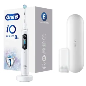 Oral B Elektrische Zahnbürste iO8 Series White Alabaster